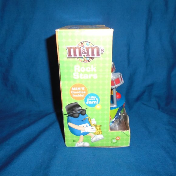 2016 Yellow M&Ms Rock Stars Drummer Drums Player Musical Collectible - Picture 4 of 5